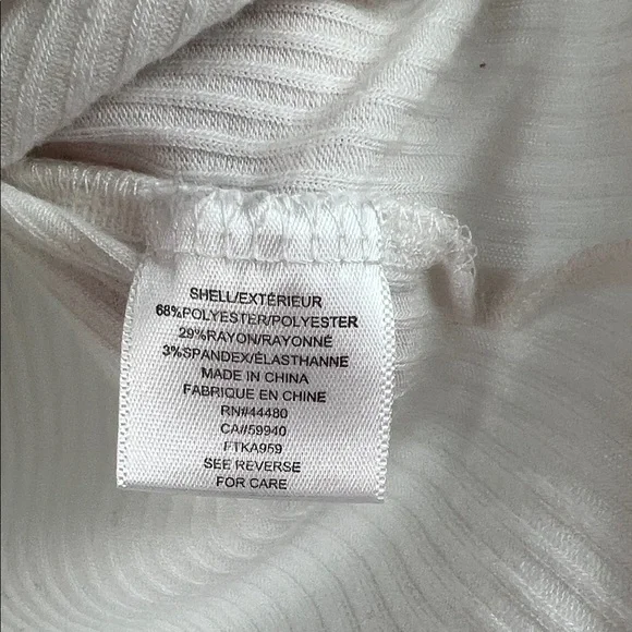 love, Fire White Rainbow Ruffled Off Shoulder Crop Top - Picture 13 of 15